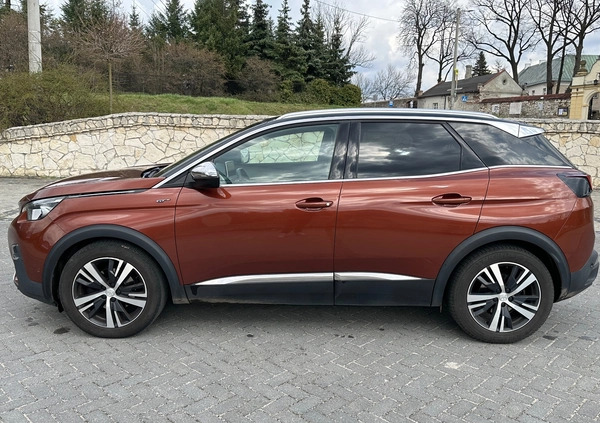 Peugeot 3008 cena 83600 przebieg: 184000, rok produkcji 2016 z Częstochowa małe 154